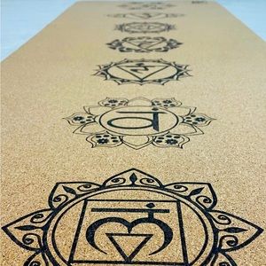 7 Chakra Cork 6mm Yoga Mat